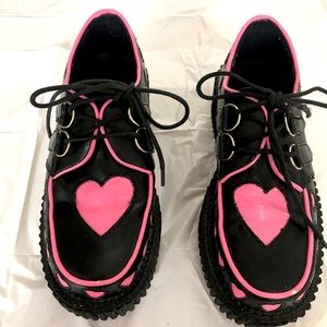 Demonia Heart 💕Creeper Shoes